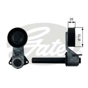 Rolka napinacza, pasek klinowy wielorowkowy GATES T39203 