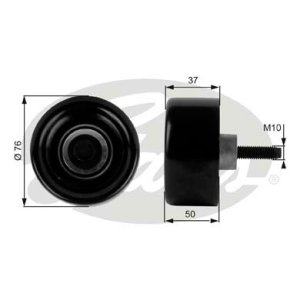 Rolka prowadząca GATES T36186 1097574