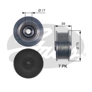 Sprzęgło alternatora GATES OAP7119 