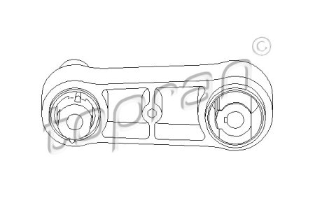 Poduszka silnika TOPRAN 700 522 7700411189