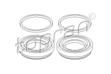 Zestaw naprawczy zacisku hamulcowego TOPRAN 103 627 431698471B