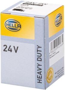 ŻARÓWKA 24V 2W HELLA 8GA007997181 