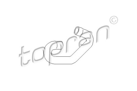 Przewód układu chłodzenia TOPRAN 206 700 1337583