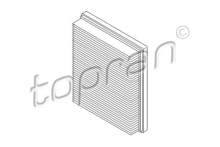 Filtr powietrza TOPRAN 720 959 C2159