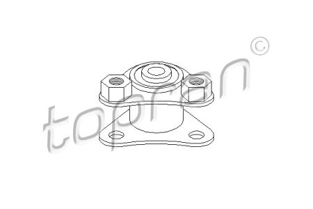 Poduszka skrzyni biegów TOPRAN 720 381 184665