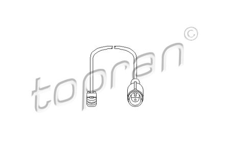 Czujnik TOPRAN 500 662 34351179820