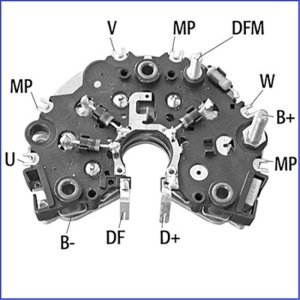 Mostek prostowniczy alternatora HITACHI 139456 1127319570