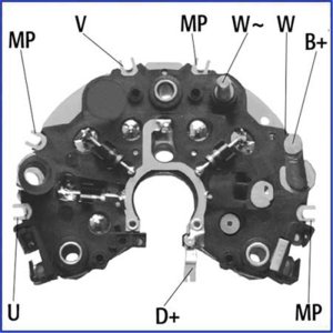 Mostek prostowniczy alternatora HITACHI 139485 1127320870