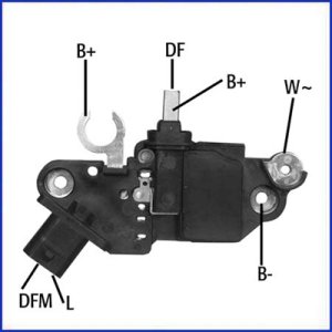 REGULATOR NAPIĘCIA 14V HITACHI 130595 9193765 OPEL