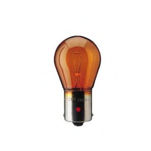 ŻARÓWKA PY21W 12V POMARAŃCZOWA PHILIPS 12496 PY21W12VBAU15S