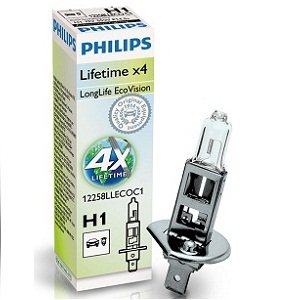 ŻARÓWKA H1 55W LONG LIFE PHILIPS 12258LL ECO C1 H1