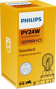 ŻARÓWKA PY24W SILVERVISION PHILIPS 12274SV C1