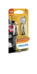 ŻARÓWKA W16W 12V PHILIPS 12067BL W16W