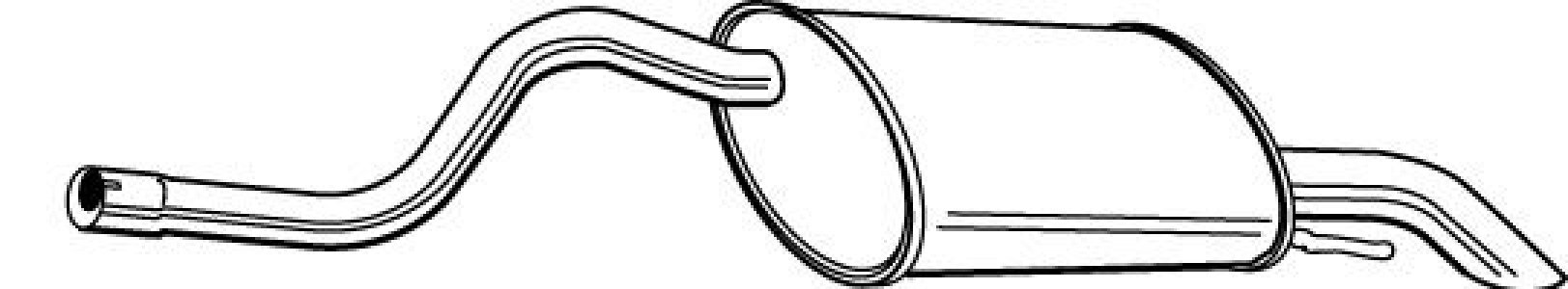 Tłumik WALKER 22996-53 8200043365