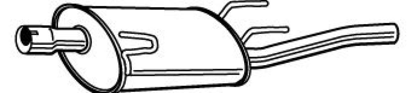 Tłumik końcowy WALKER 23053-52 5852448