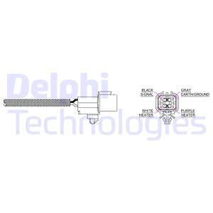 Sonda lambda DELPHI ES20214-12B1 3921038005