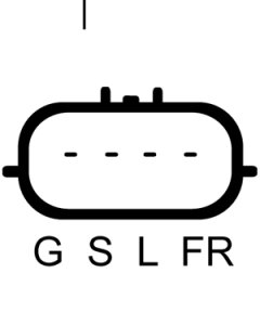 Alternator 12V LUCAS LRA02849 1800A222