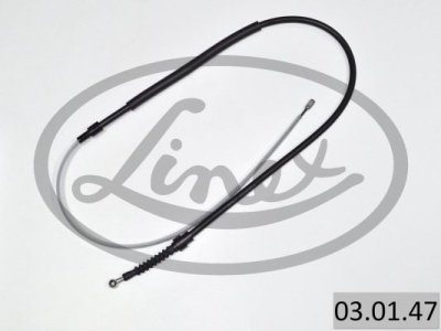 Linka hamulca LINEX 03.01.47 1K0609721T