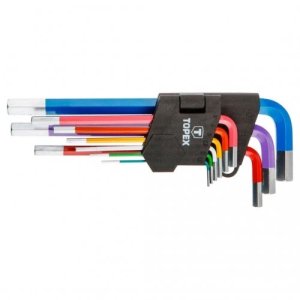 Klucze sześciokątne 1.5 - 10 mm