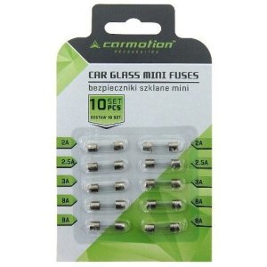 BEZPIECZNIK SZKLANY 22MM KPL 10 SZT BLISTER