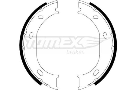 Szczęki hamulcowe TOMEX 2117 0024205820