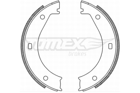 Szczęki hamulcowe TOMEX 2125 34416761292