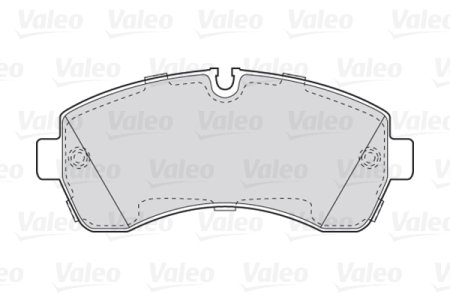 Klocki hamulcowe VALEO 301881 0044208220