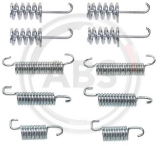 Sprężynki do szczęk hamulcowych A.B.S. 0004Q 2E0698269