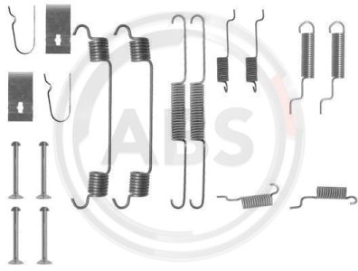 Sprężynki do szczęk hamulcowych A.B.S. 0767Q 126076700