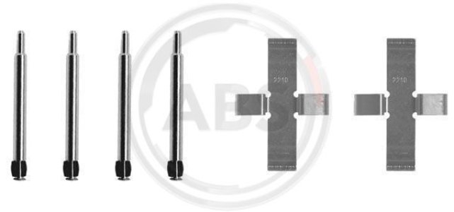 Zestaw montażowy klocków hamulcowych A.B.S. 0903Q 0040903000