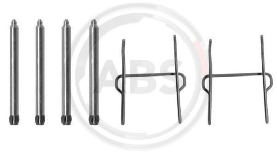 Zestaw montażowy klocków hamulcowych A.B.S. 1081Q 4211081