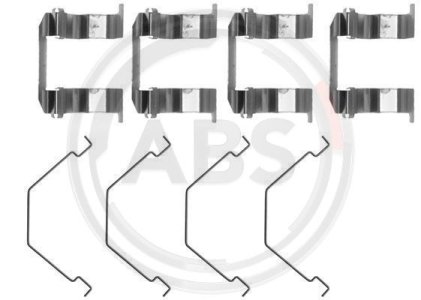 Zestaw montażowy klocków hamulcowych A.B.S. 1158Q 126115800