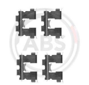 Zestaw montażowy klocków hamulcowych A.B.S. 1163Q 2281163000