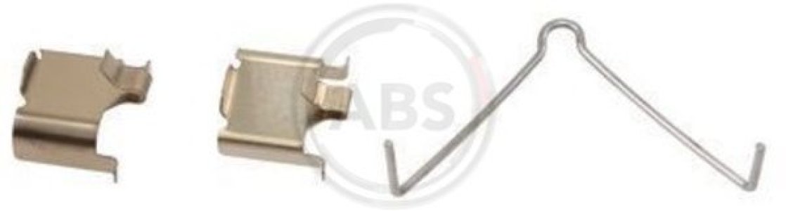 Zestaw montażowy klocków hamulcowych A.B.S. 1166Q 126116600