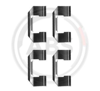 Zestaw montażowy klocków hamulcowych A.B.S. 1174Q 4101174000