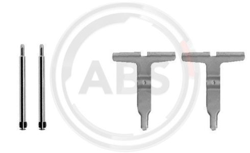Zestaw montażowy klocków hamulcowych A.B.S. 1217Q 0041217000