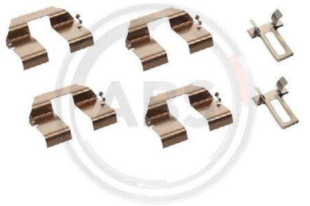 Zestaw montażowy klocków hamulcowych A.B.S. 1233Q 608123300