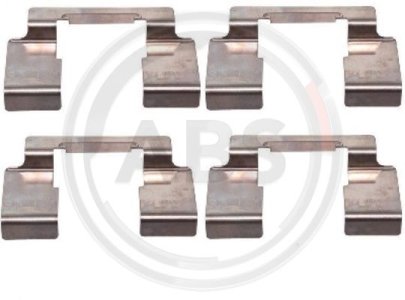 Zestaw montażowy klocków hamulcowych A.B.S. 1235Q 4101235000