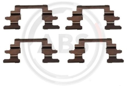 Zestaw montażowy klocków hamulcowych A.B.S. 1236Q 82507300