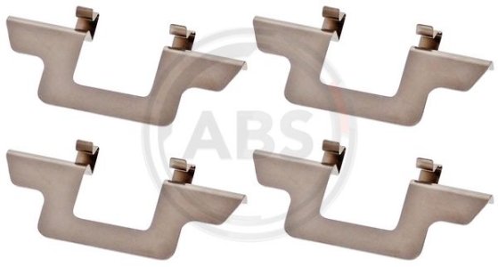 Zestaw montażowy klocków hamulcowych A.B.S. 1242Q 95712420