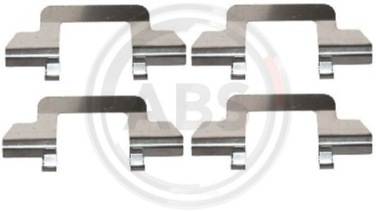 Zestaw montażowy klocków hamulcowych A.B.S. 1243Q 95712430