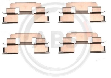 Zestaw montażowy klocków hamulcowych A.B.S. 1249Q 6061249