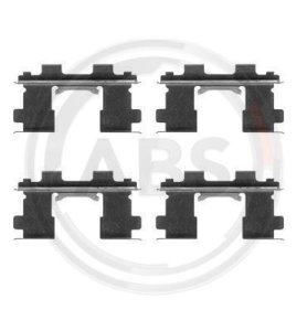 Zestaw montażowy klocków hamulcowych A.B.S. 1253Q 4101253000