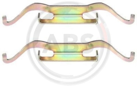 Zestaw montażowy klocków hamulcowych A.B.S. 1288Q 608128800