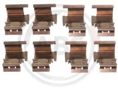 Zestaw montażowy klocków hamulcowych A.B.S. 1298Q 5K0698231