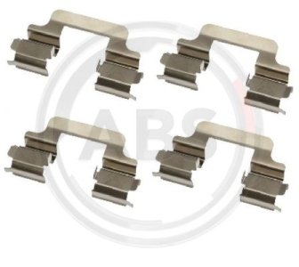 Zestaw montażowy klocków hamulcowych A.B.S. 1610Q 3D0615231