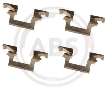 Zestaw montażowy klocków hamulcowych A.B.S. 1614Q 4101614000
