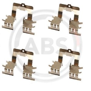 Zestaw montażowy klocków hamulcowych A.B.S. 1620Q 0441620000
