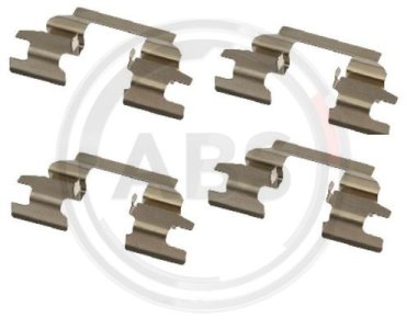 Zestaw montażowy klocków hamulcowych A.B.S. 1625Q 4101625000
