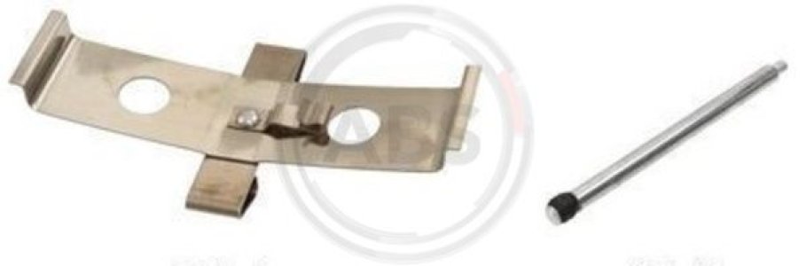 Zestaw montażowy klocków hamulcowych A.B.S. 1674Q 4211674